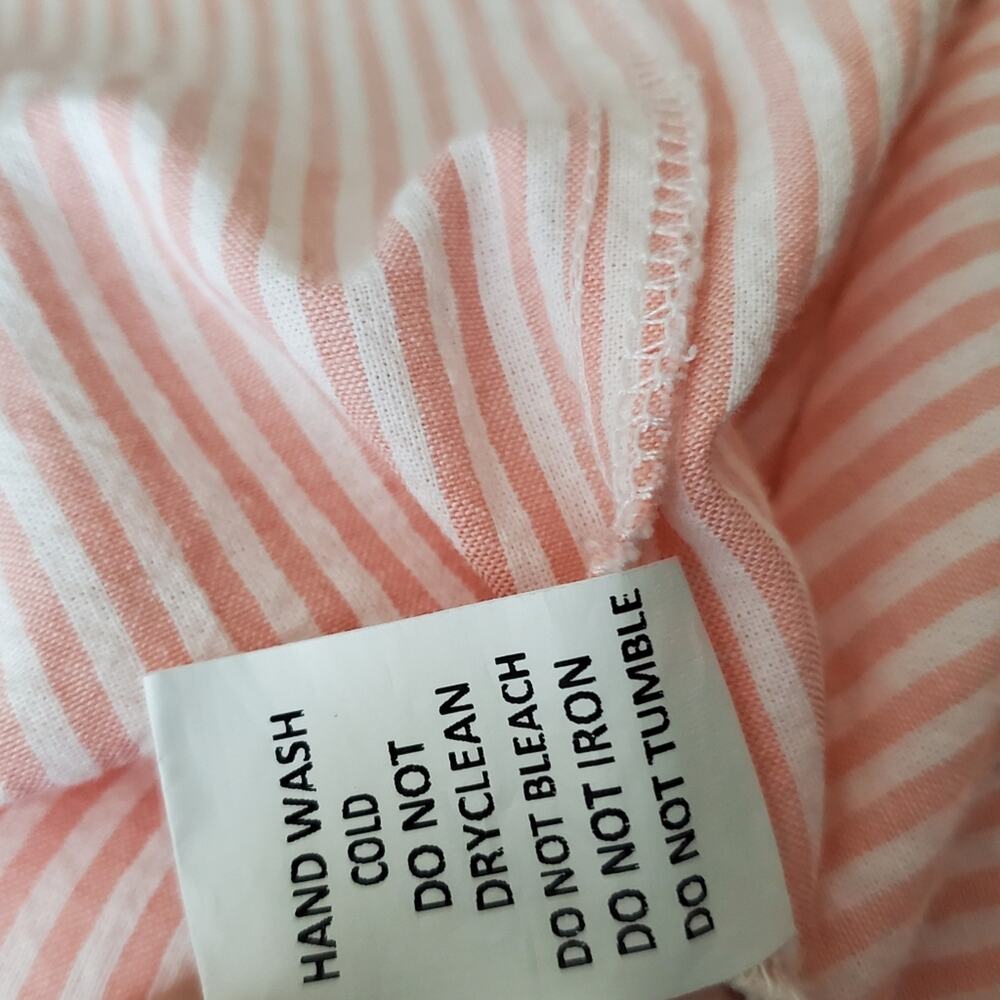 Davi & Dani Multi Color Striped Button Down Shirt… - image 7